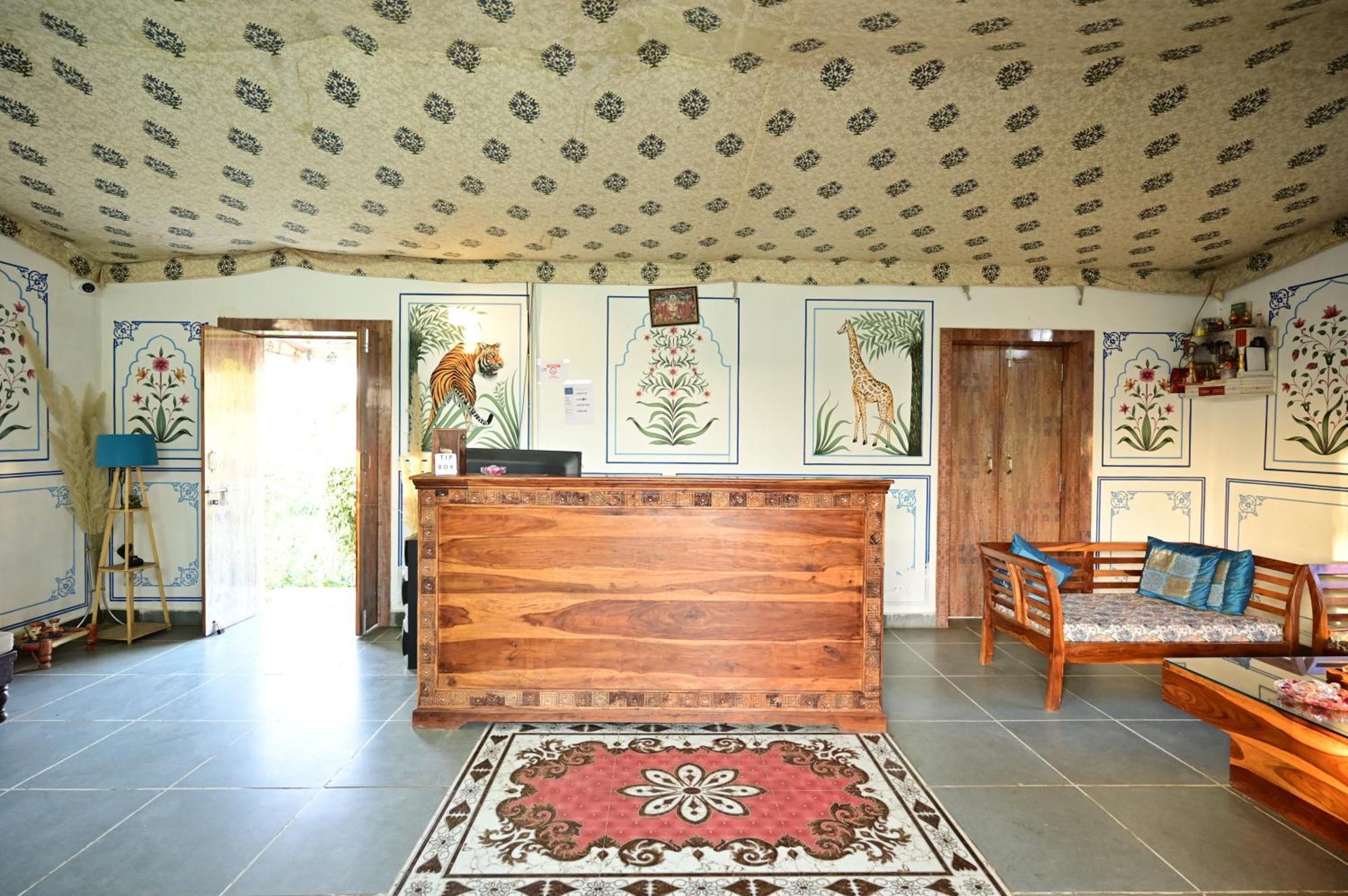 The Castle Crown - Hem Vilas Resort Ranthambhore Sawai Madhopur Zewnętrze zdjęcie